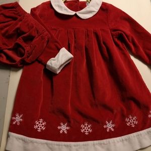 Red Velvet Holiday Dress